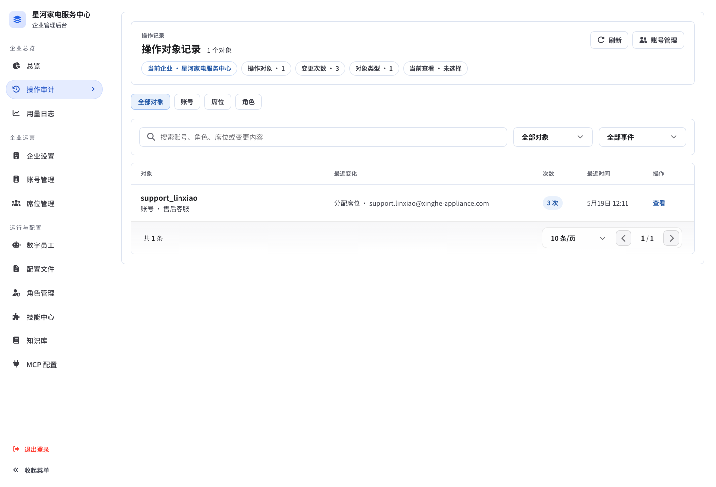 企业后台操作审计